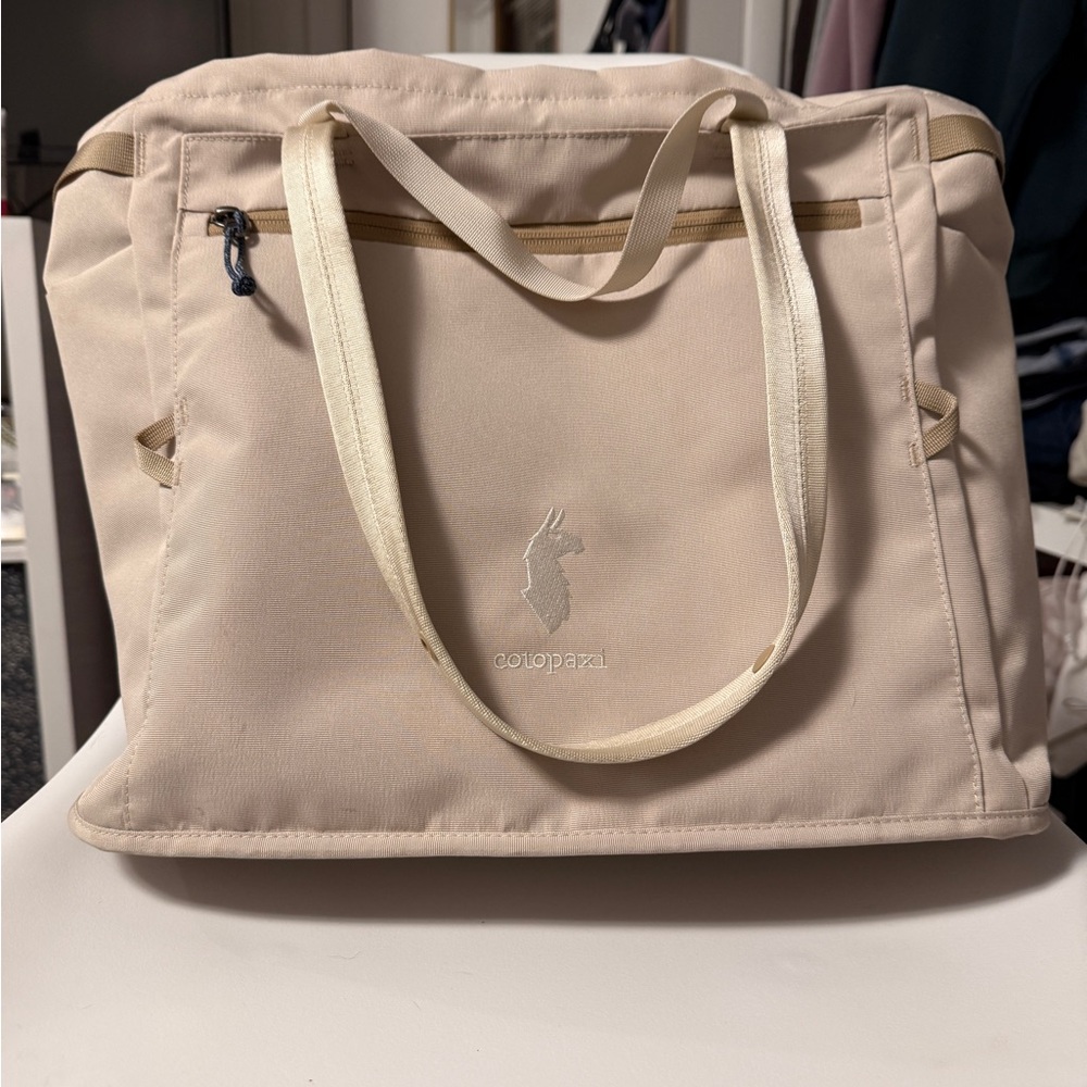 cotopaxi Cream Tote Bag